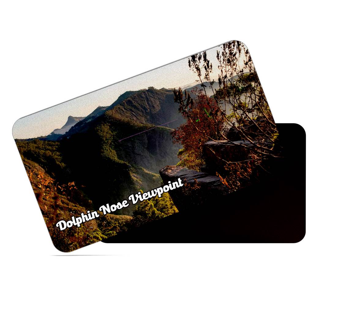 dhcrafts Multicolor Tamil Nadu Dolphin Nose Viewpoint Design Rectangular Rubber Matte Finish Fridge Magnet / Magnetic Card Pack of 1 (8.6cm x 5.4cm)